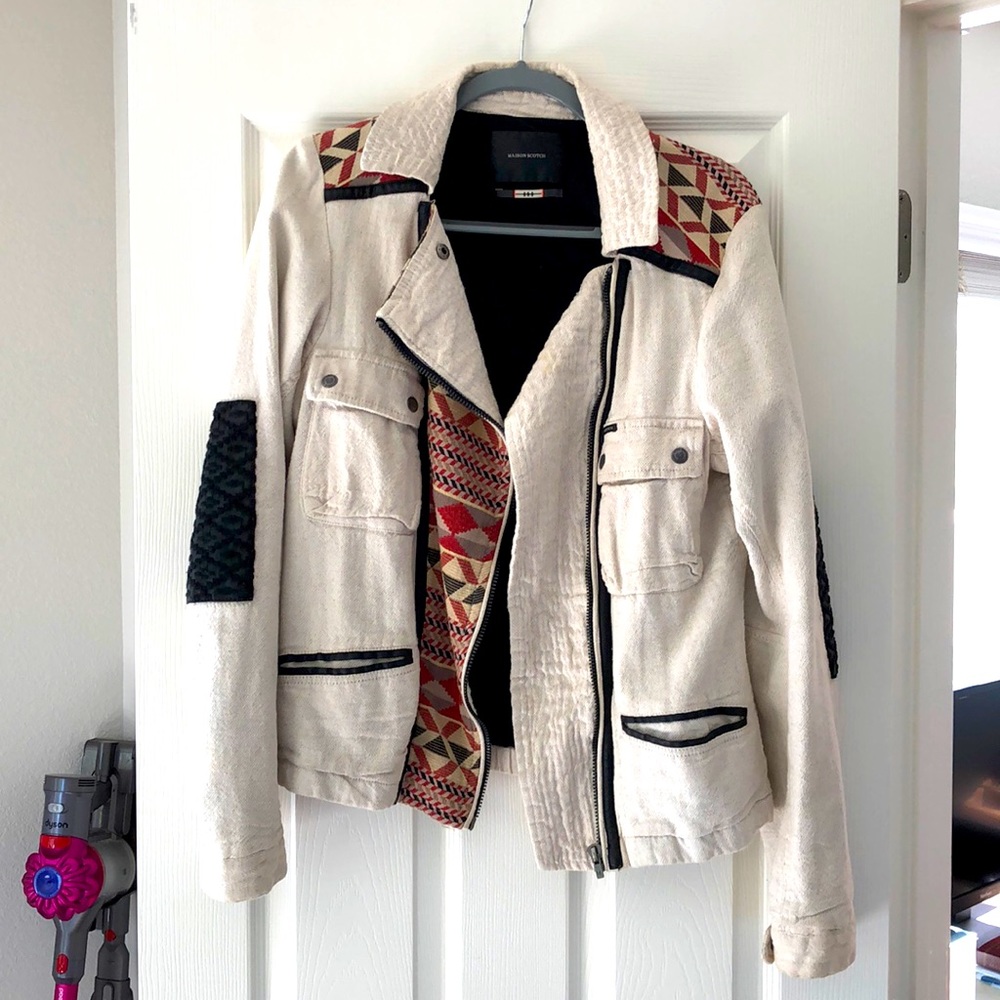 Maison Scotch vintage cream jacket